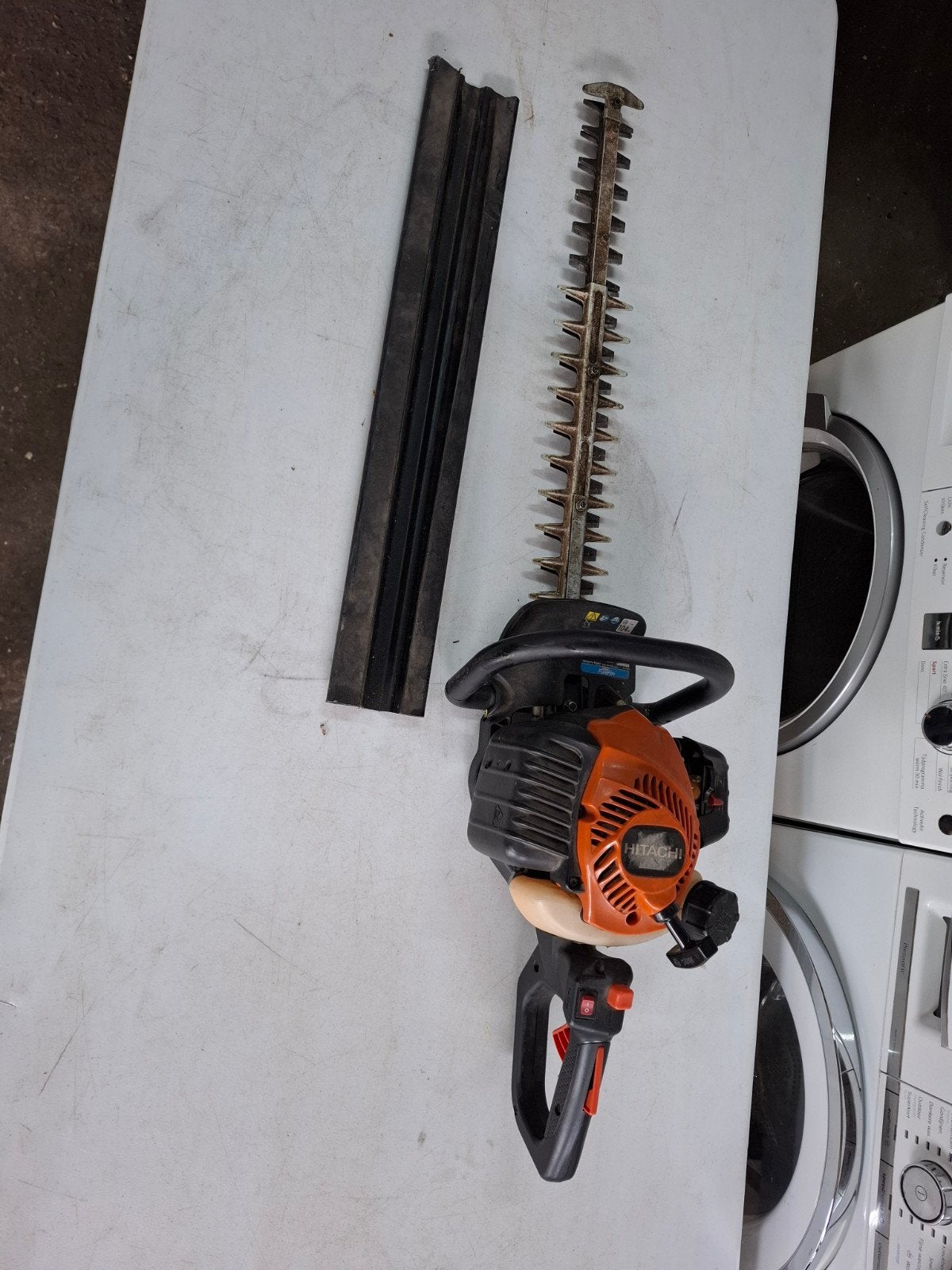 Hitachi CH 22ECP2 Heggenschaar - Benzine, Tuin en Terras, Ophalen, Benzine, Gebruikt, Hitachi Koki