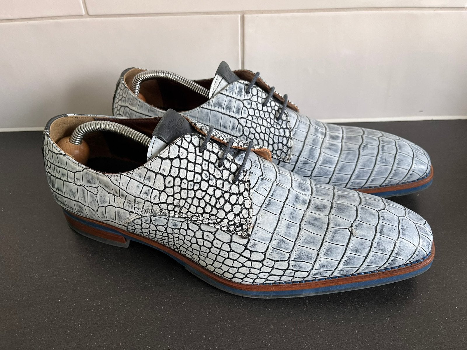 Giorio herenschoenen maat 44, Giorgio, Blauw, Giorgio, Ophalen of Verzenden