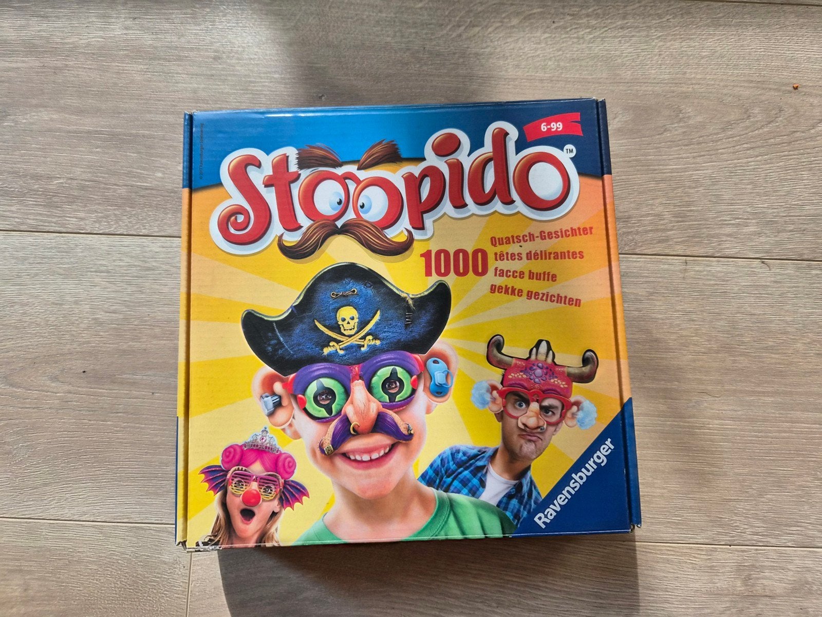 Stooopido! Ravensburger - Hilarisch gezelschapsspel, Drie of vier spelers, Ophalen of Verzenden, Gebruikt, Ravensburger