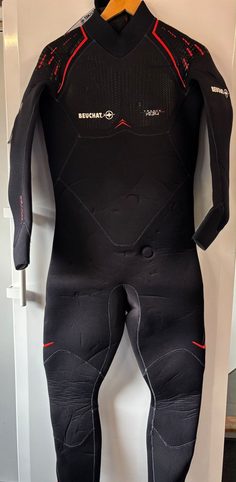 Beuchat Optima duikpak 7 mm., Watersport en Boten, Ophalen of Verzenden, Zo goed als nieuw
