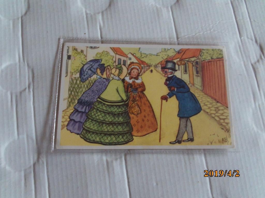 oude ansichtkaart elsa beskow nr. 3, Verzamelen, Ansichtkaarten | Themakaarten, Ophalen of Verzenden, 1960 tot 1980, Ongelopen