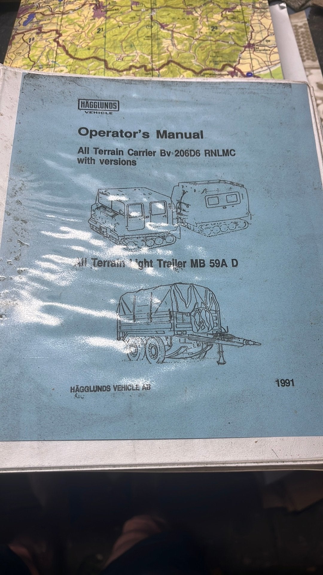 Bandbagn hagglunds bv206 handleiding “bifi”, Ophalen of Verzenden, Marine, Nederland