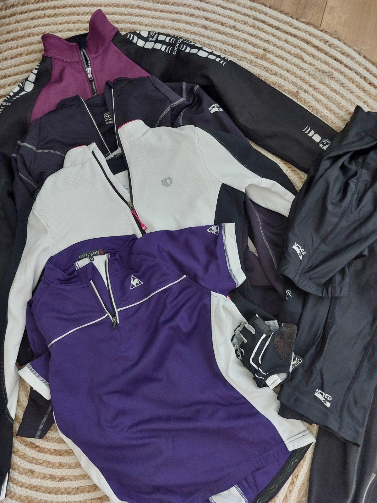 bundel dames fietskleding maat M, Fietsen en Brommers, Fietsaccessoires | Fietskleding, Ophalen, Gebruikt, Dames, Bovenkleding