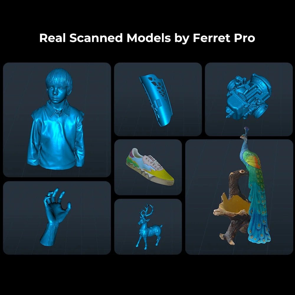 CR-Scan Ferret Pro, Computers en Software, Scanners, Zo goed als nieuw, Creality, Overige, Overige typen