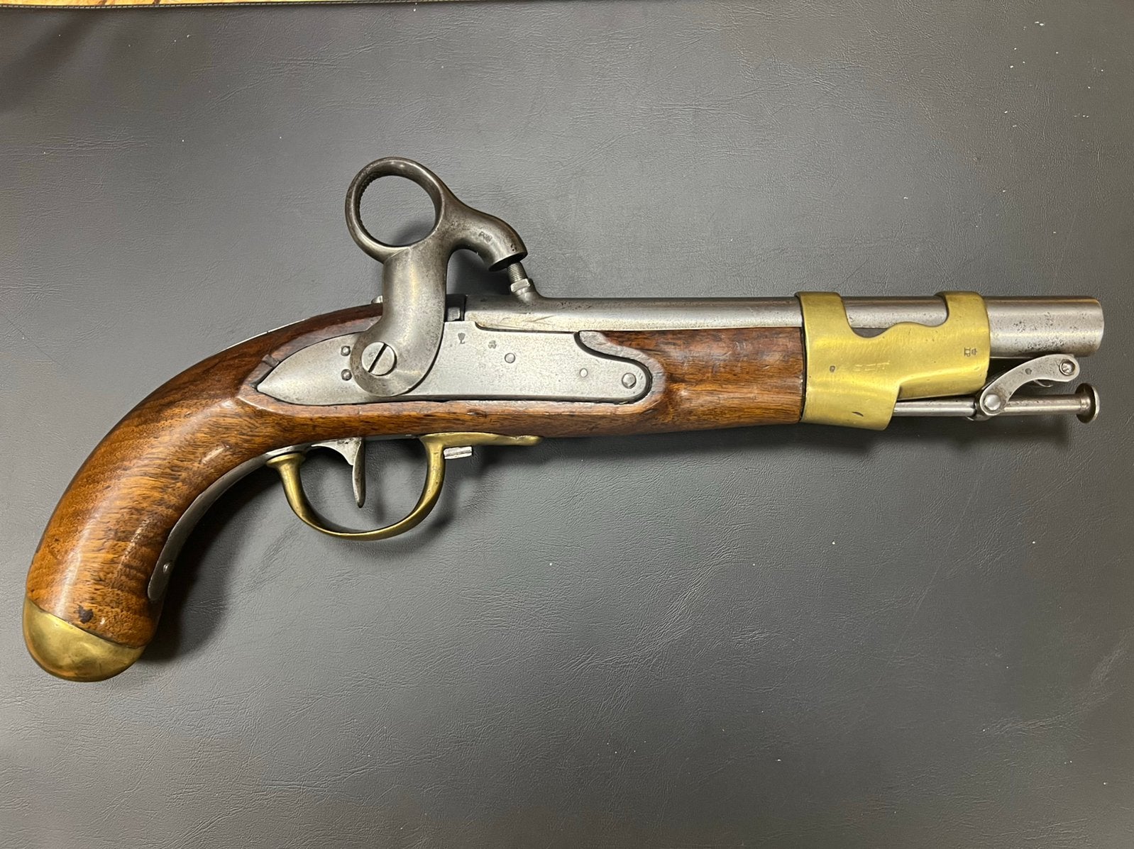 Origineel nederlands percussie pistool m1820-42, Ophalen of Verzenden, Landmacht, Nederland