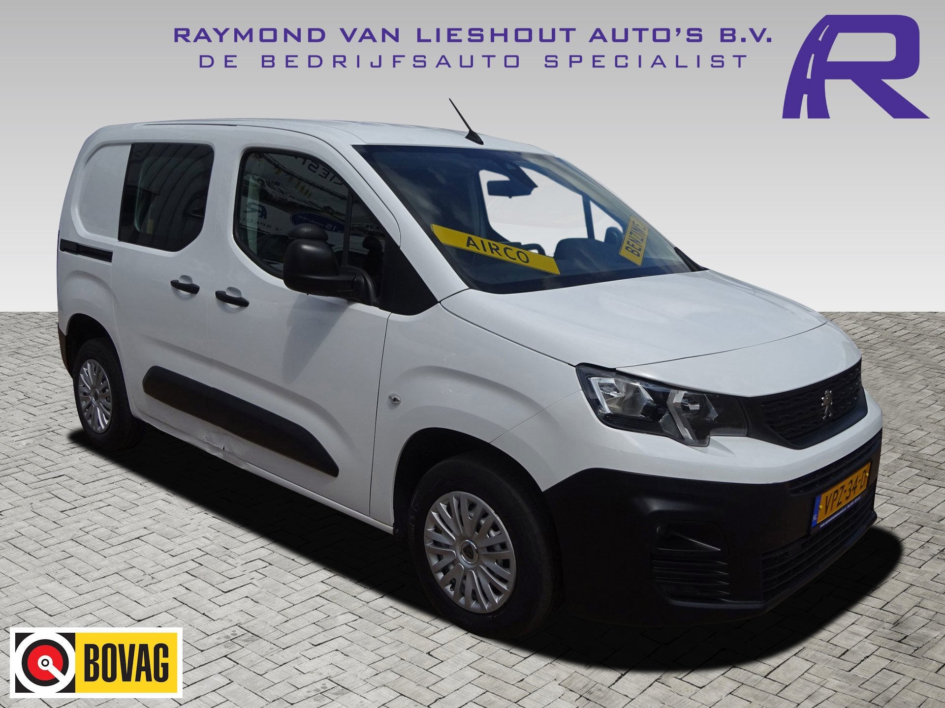 Peugeot Partner 1.2 PureTech Pro BENZINE AIRCO NAVI CRUISE C, Wit, Handgeschakeld, Benzine, Peugeot