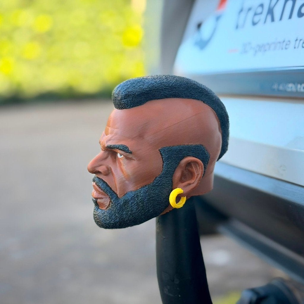 The A-Team B.A. Baracus Mr. T – 3D-geprinte trekhaakdop, Ophalen of Verzenden, Nieuw