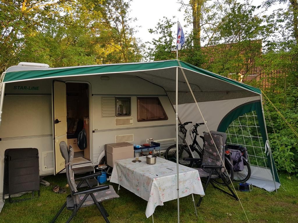 Te koop luifel caravan, Ophalen of Verzenden, Tot en met 4