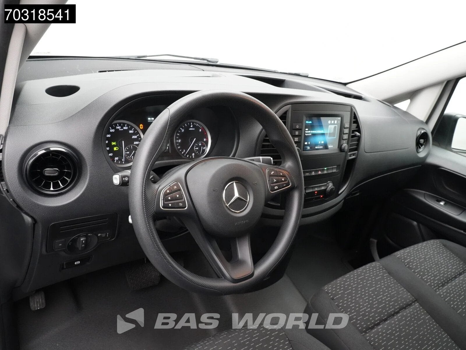 Mercedes Vito 116 Automaat Kerstner Koelwagen L2H1 Airco Cru, Auto's, Bestelauto's, Automaat, Stof, Gebruikt, Euro 6