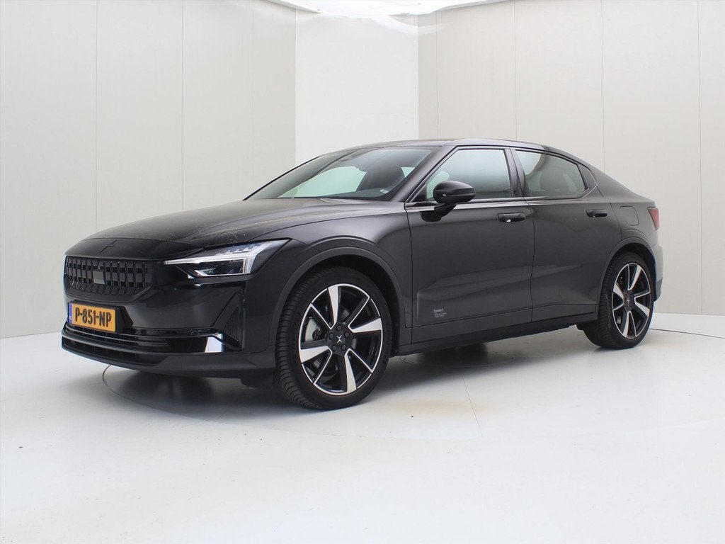 Polestar 2 Long Range Dual Motor 408pk 78kWh 90,1% SoH [ TRE, Auto's, Polestar, Stof, Gebruikt, Zwart, Zwart