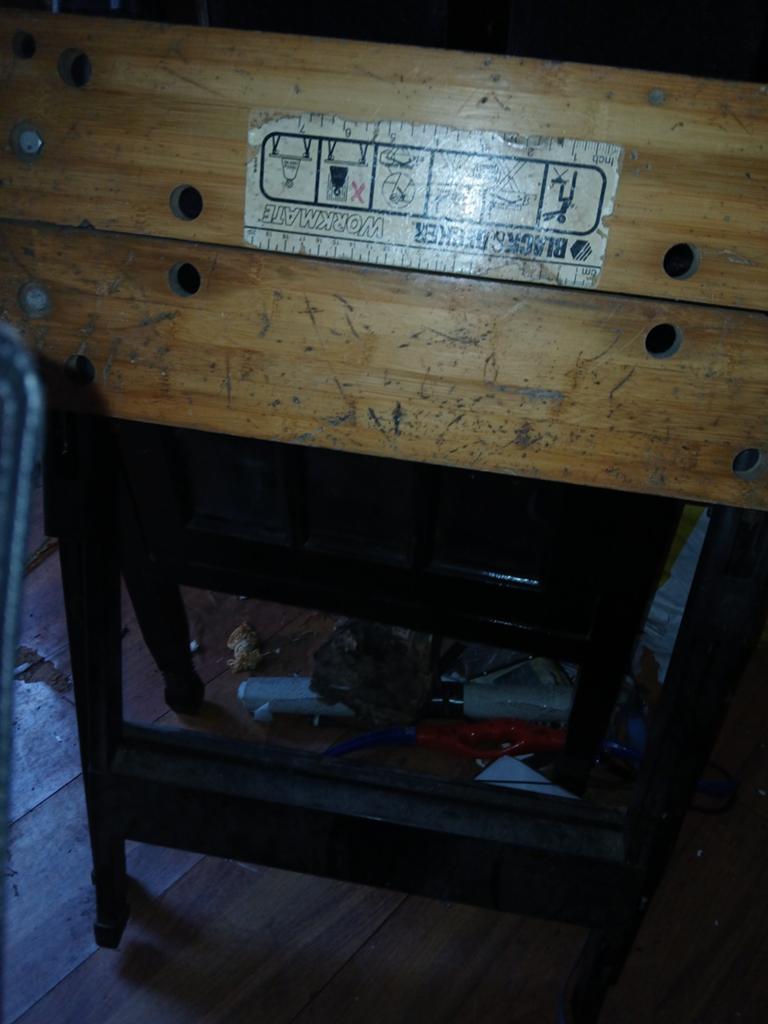 Black & Decker Workmate werkbank, Ophalen