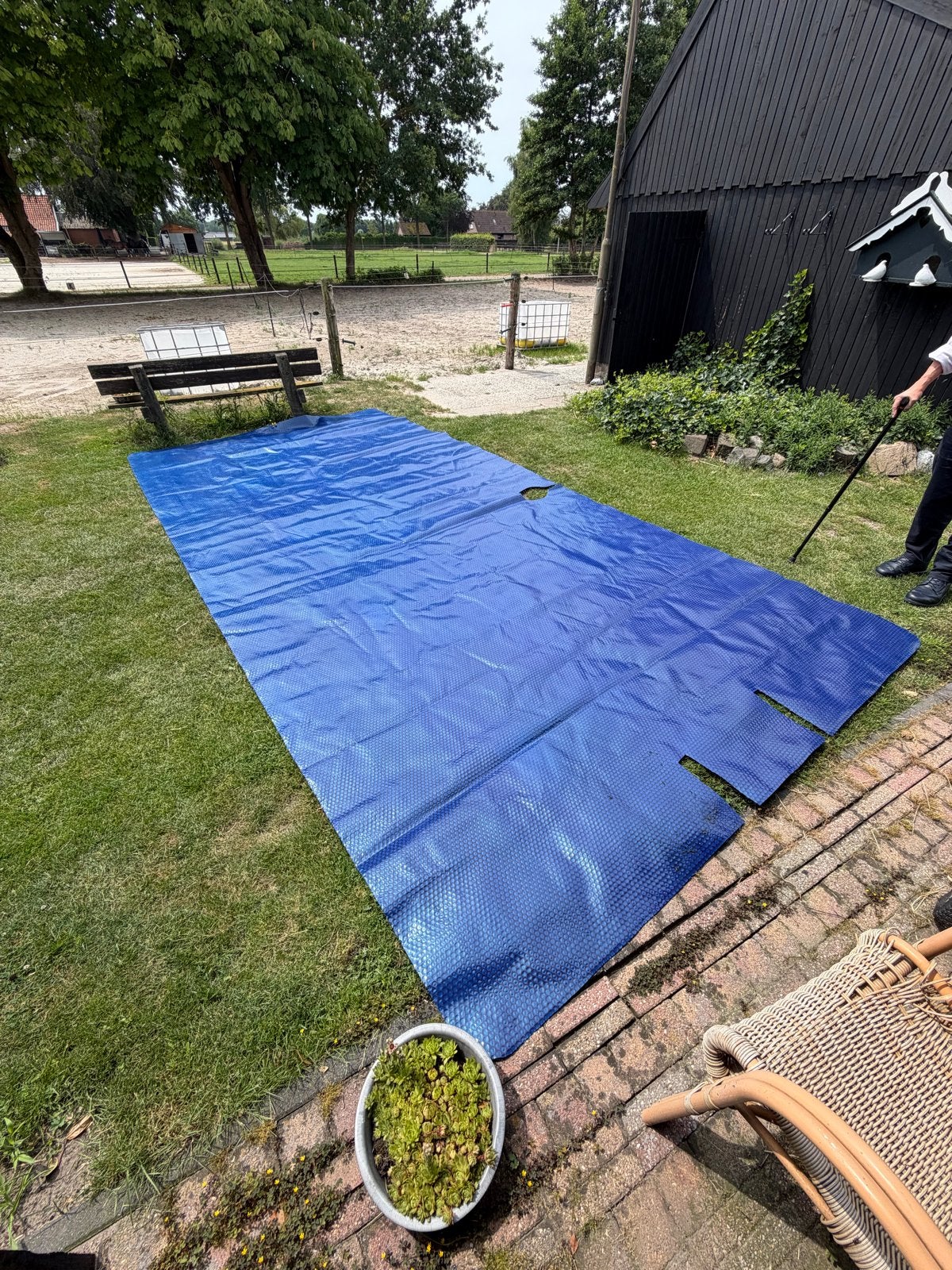 Nieuw zwembadzeil 6 x 2.5 meter, Ophalen of Verzenden, Nieuw, 400 cm of meer, 200 tot 300 cm
