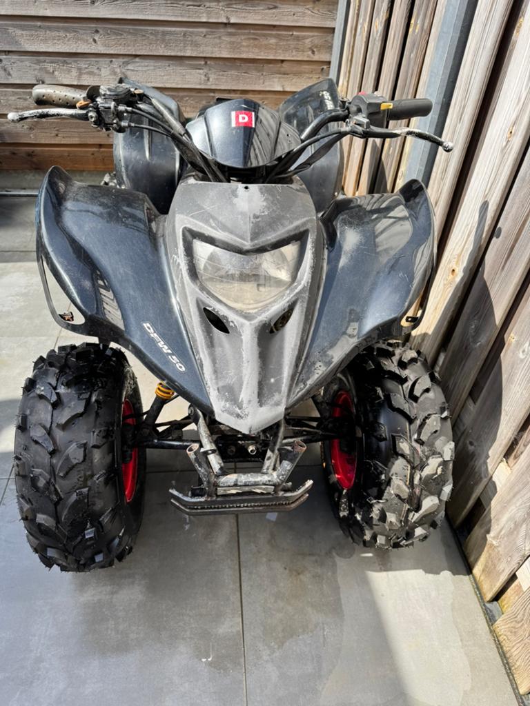 Derbi DFW 50 sportmax qaud, Fietsen en Brommers, Ophalen, Gebruikt, 50 cc