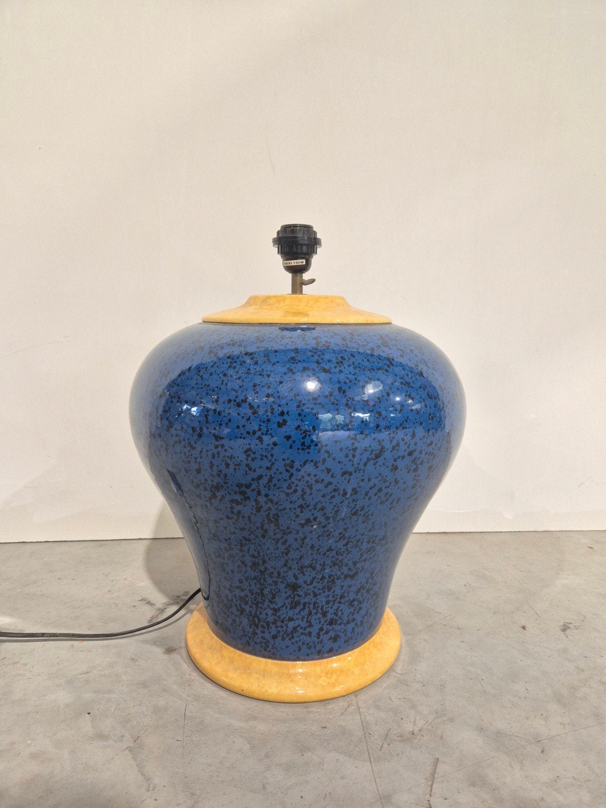 Vintage francois chatain tafellamp xl design keramiek., Ophalen