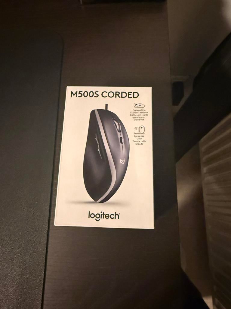 Logitech muis nieuw, Ophalen, Nieuw, Zwart