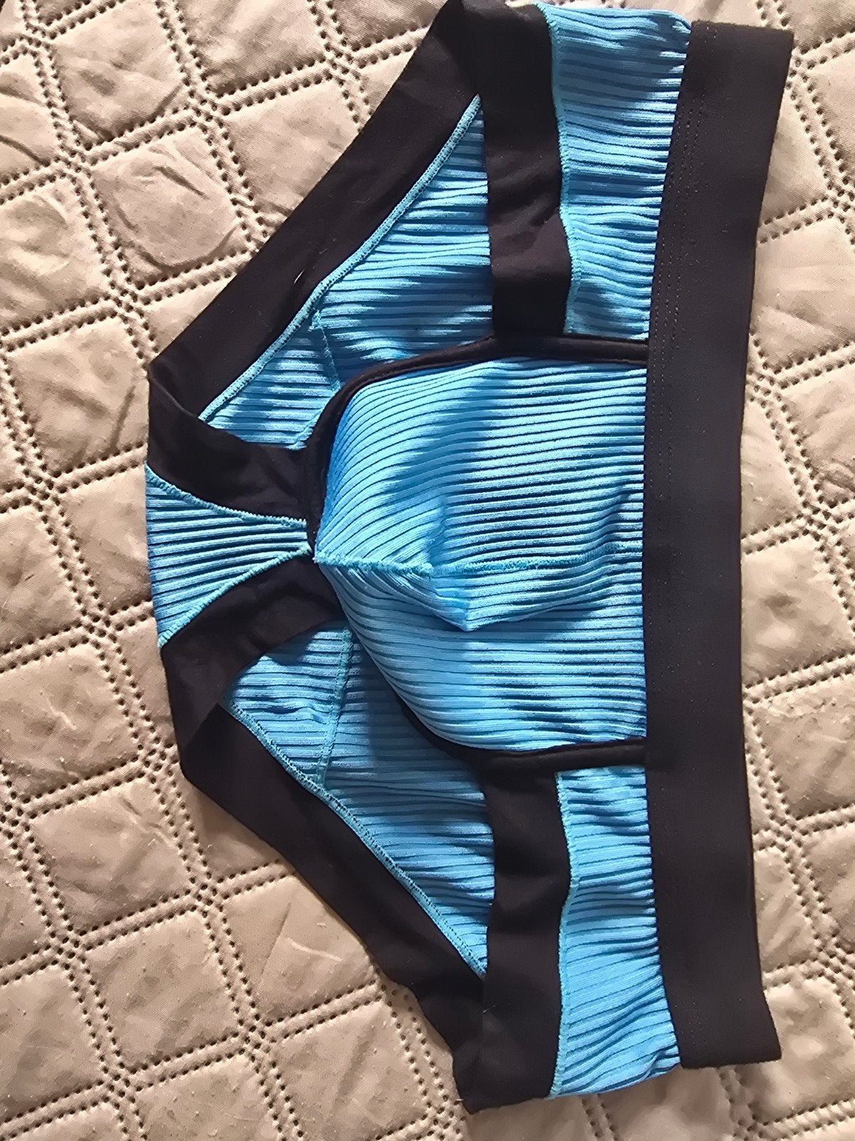 Heren Broekje - Comfortabele Slip in Blauw en Zwart, Kleding | Heren, Ondergoed, Ophalen of Verzenden, Blauw, Onbekend, Slip