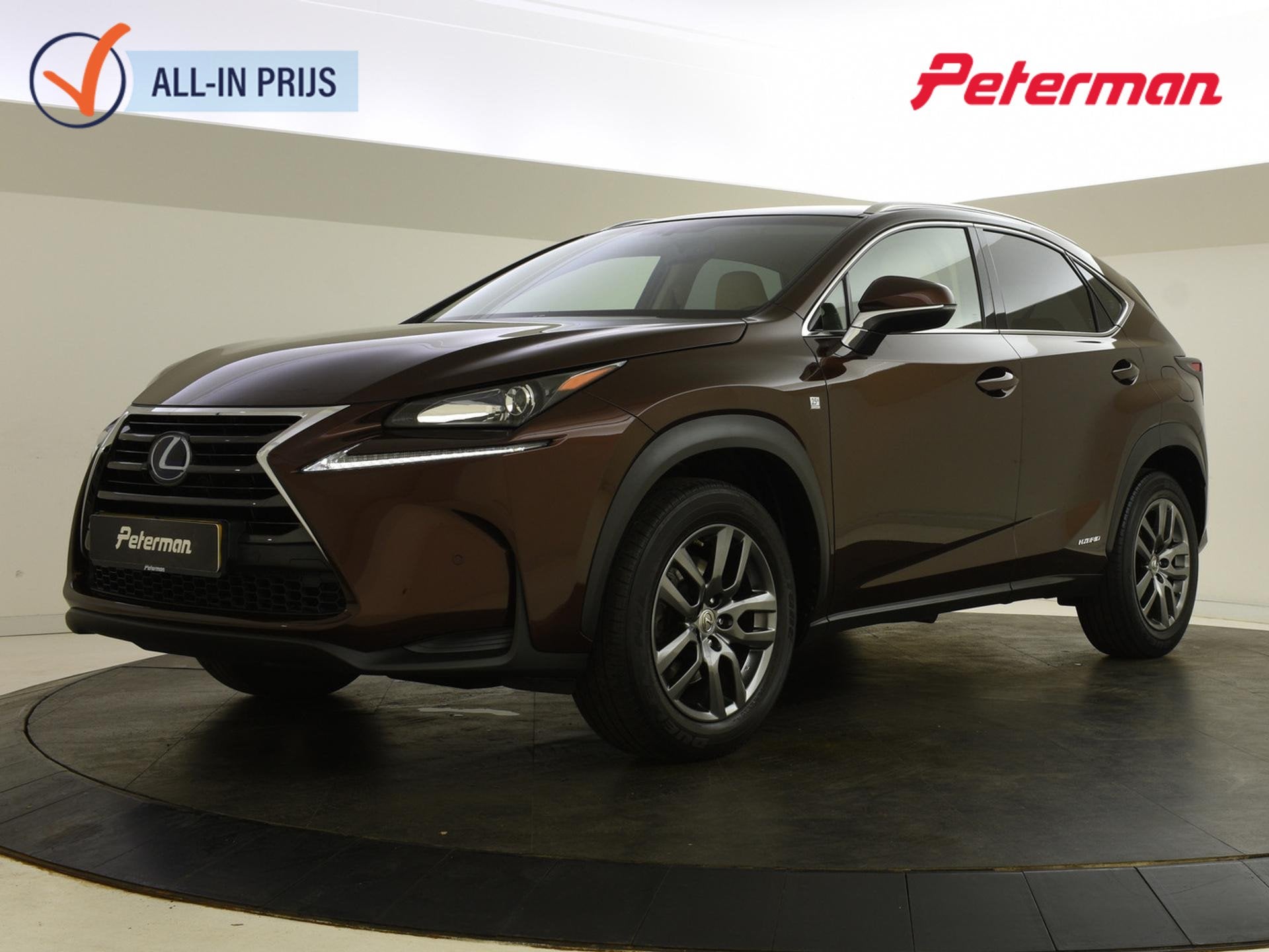 Lexus NX 300h AWD 25th Edition | Beige leder | Stoelverw. |, Auto's, Automaat, 12 maanden, Gebruikt, Euro 6