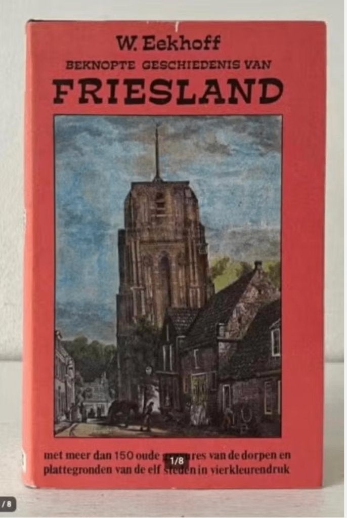 Beknopte geschiedenis van Friesland - W. Eekhoff, Boeken, Ophalen of Verzenden, Gelezen