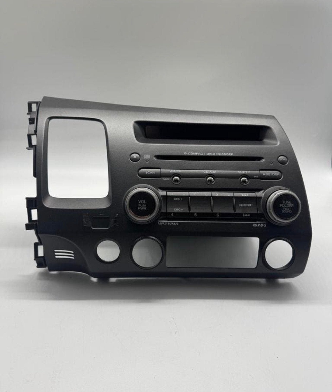 Honda Civic Originele Radio CD Speler + Inbouwpaneel 6 Disc, Auto diversen, Ophalen of Verzenden, Gebruikt