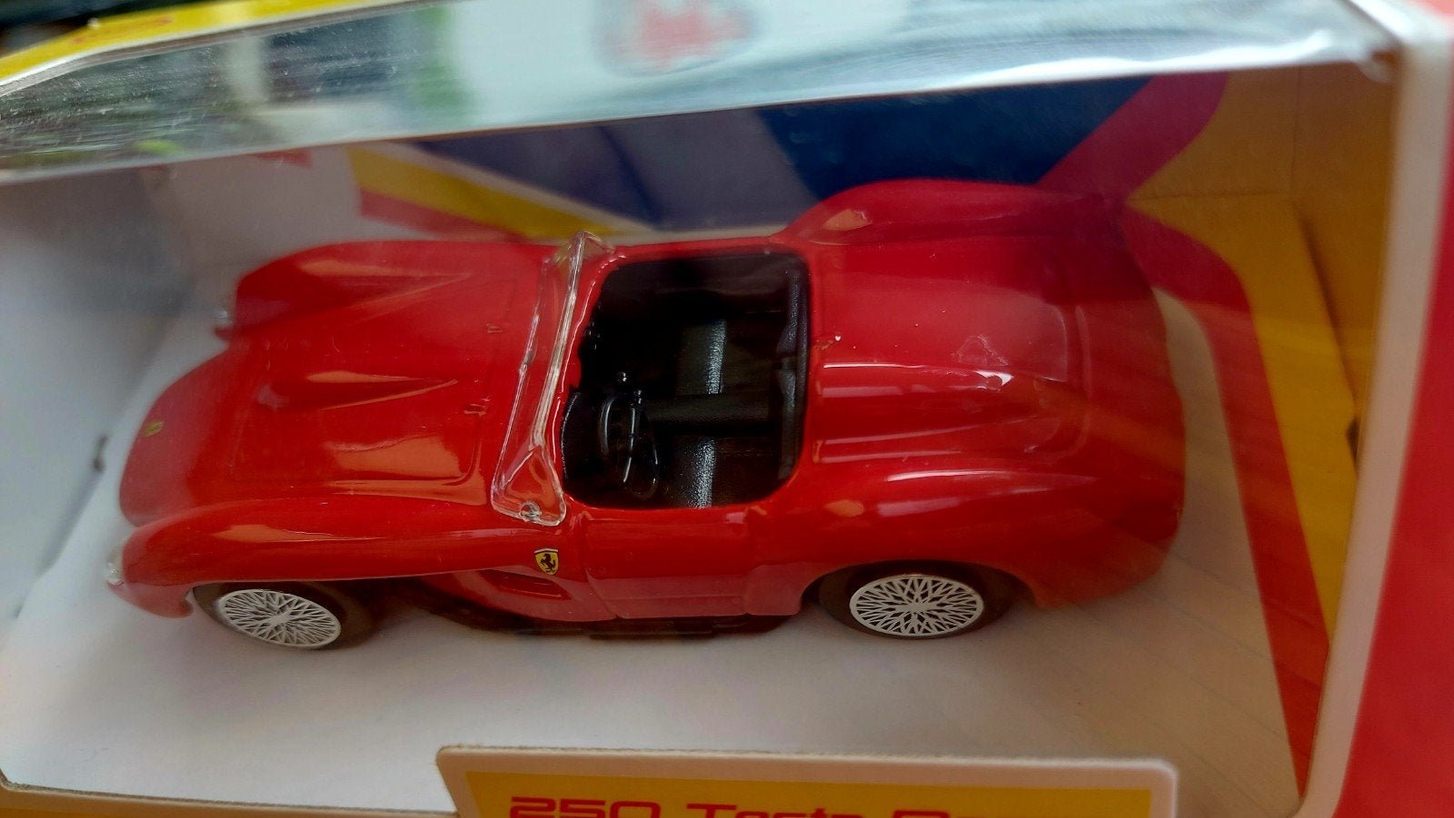 Bburago Ferrari 250 Testa Rossa 1/43 modelauto, Ophalen of Verzenden, Nieuw, Auto, Overige merken