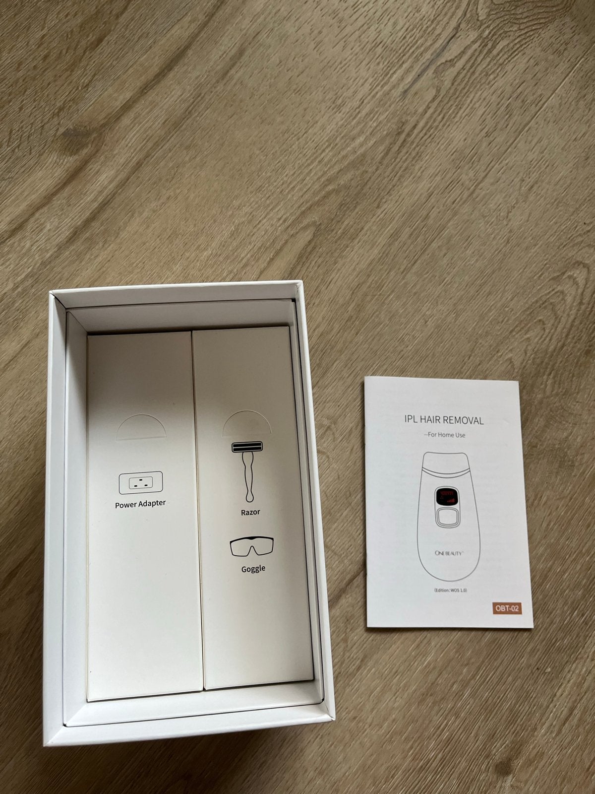 IPL Ontharing Apparaat - One Beauty, Ophalen of Verzenden, Nieuw, Scheren en Epileren