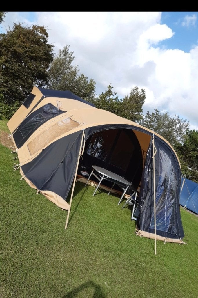Vouwwagen Cabanon Sunrider All Season comfort EPS, Caravans en Kamperen, Ophalen, Meerkleurig, Cabanon, Aanwezig