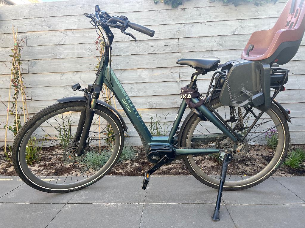 Electrische damesfiets Cortina Octa maat 50, Gebruikt, Versnellingen, 50 tot 53 cm, Ophalen