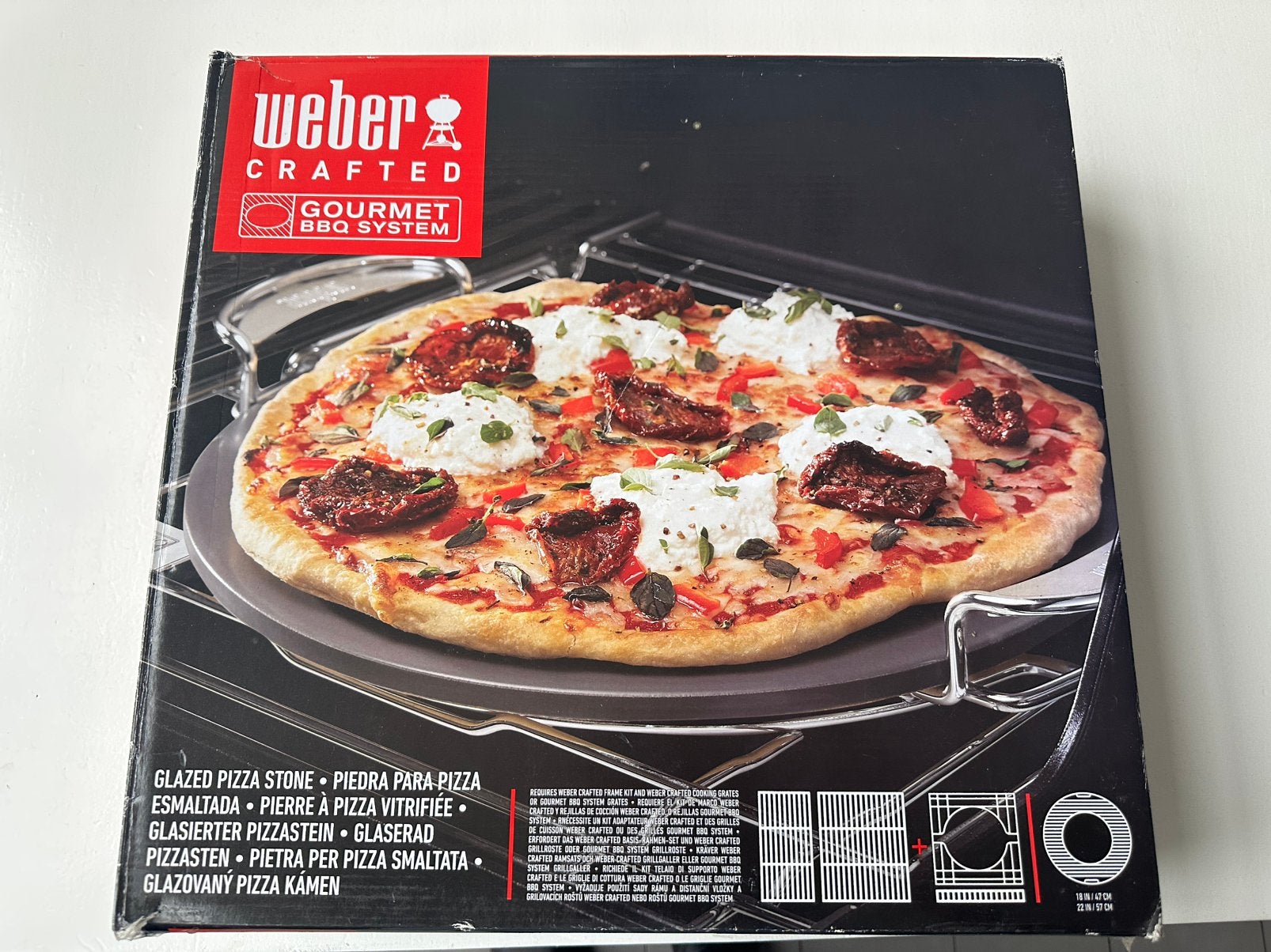 Weber Grafted Gourmet BBQ Systeem, Ophalen, Zo goed als nieuw