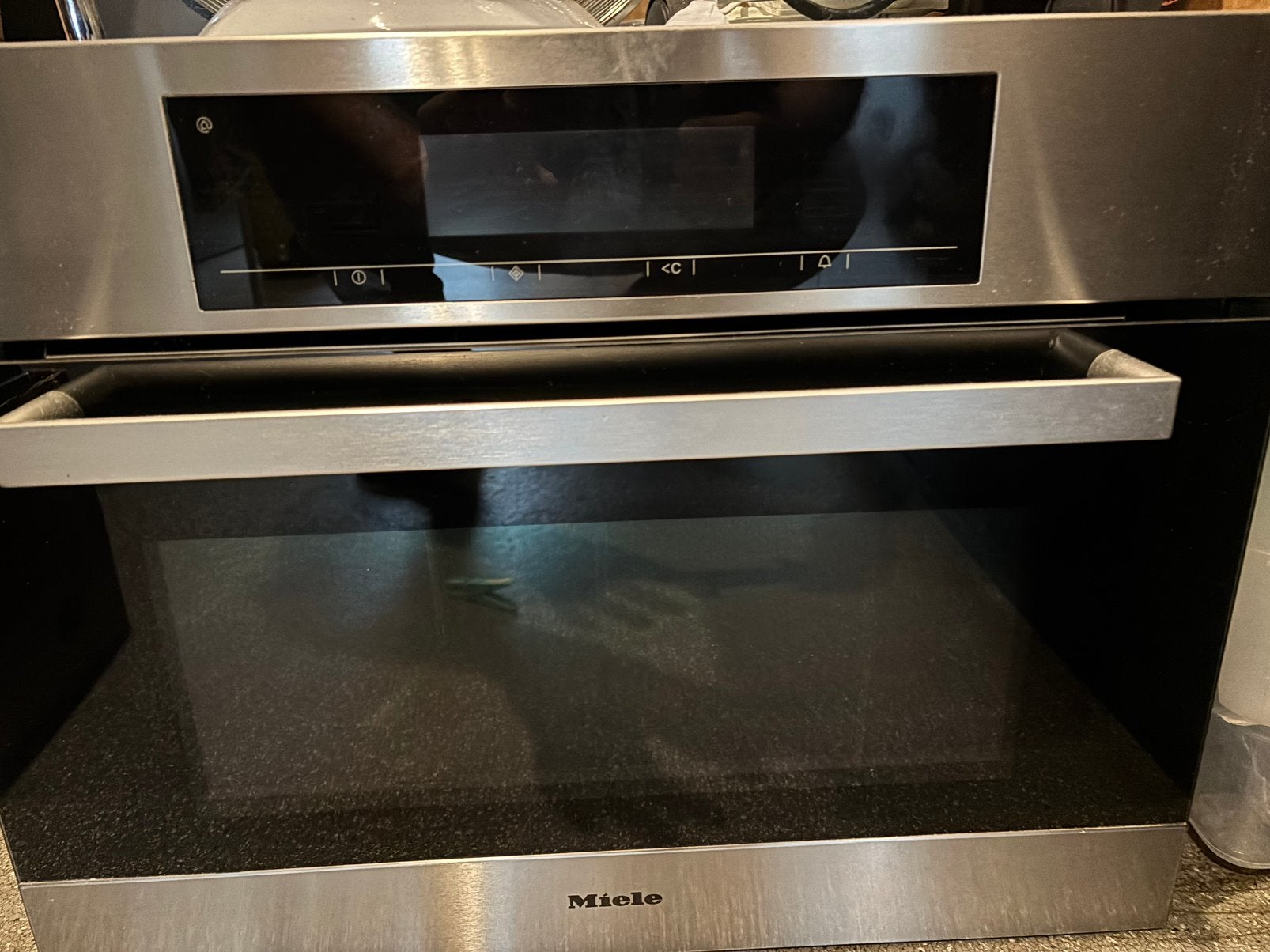 Miele combi oven H5080BM, 45 tot 50 cm, Gebruikt, 60 cm of meer, Ophalen of Verzenden