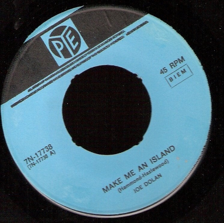 Joe Dolan - Make Me An Island - If You Care A Little ..-1969, Cd's en Dvd's, Ophalen, Gebruikt, Pop