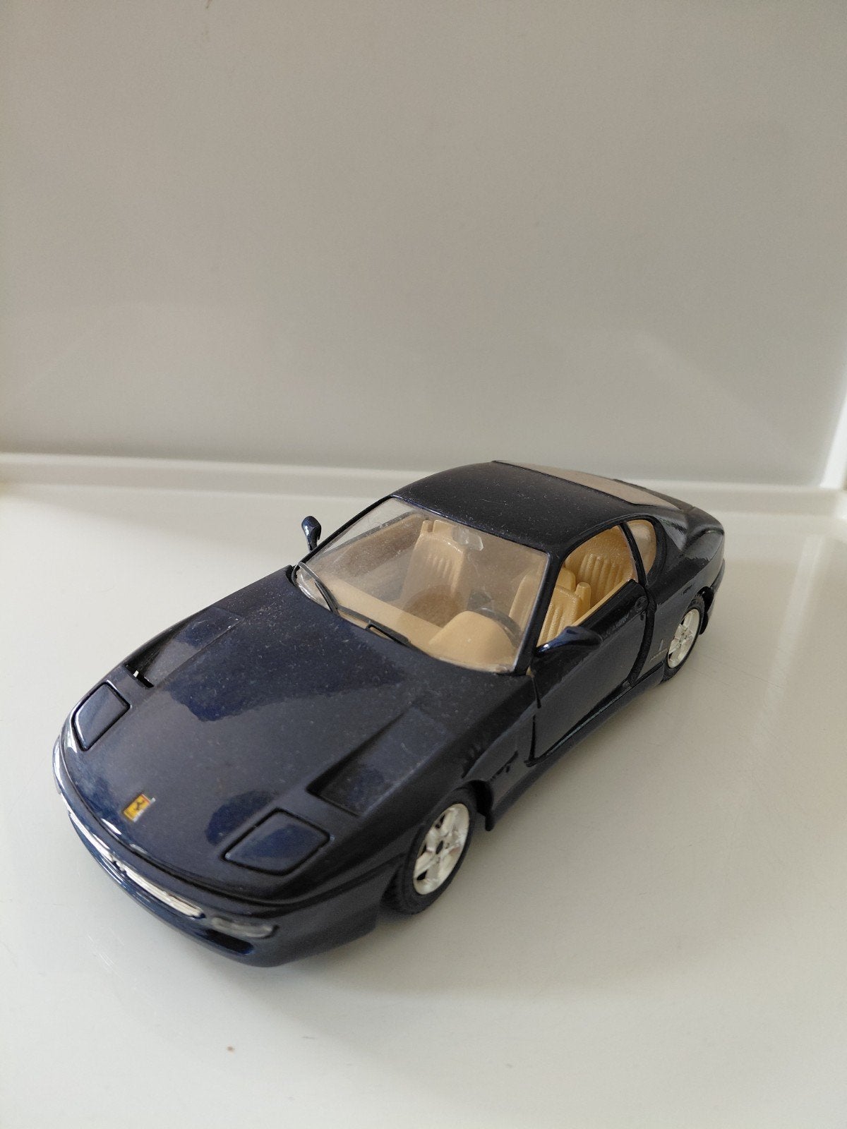 Ferrari 456 GT 1/25, Hobby en Vrije tijd, Modelauto's | 1:24, Ophalen of Verzenden, Zo goed als nieuw, Auto, Bburago