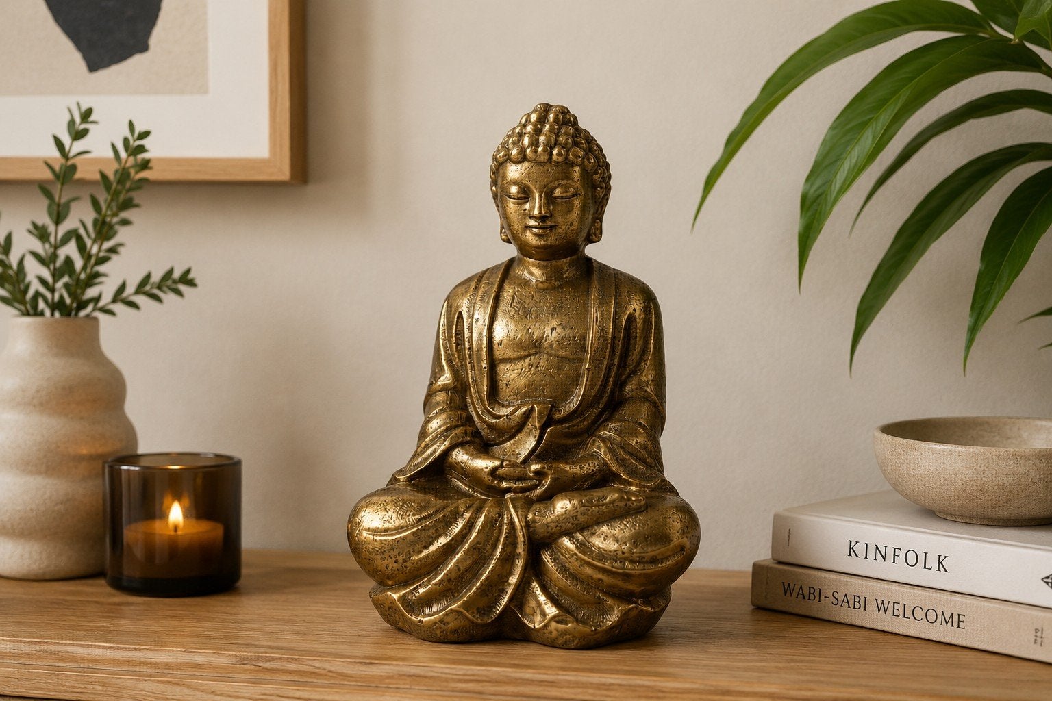 Boeddha Beeld - Mediterende Boeddha Decoratie, Ophalen, Nieuw