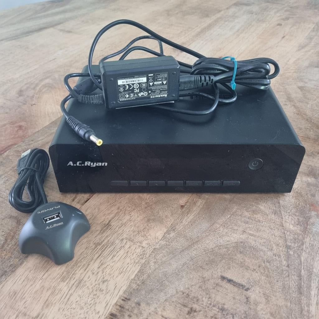 AC Ryan Playon!HD Mediaspeler met accessoires, Audio, Tv en Foto, Mediaspelers, Ophalen of Verzenden, Gebruikt, HDMI, Zonder harde schijf