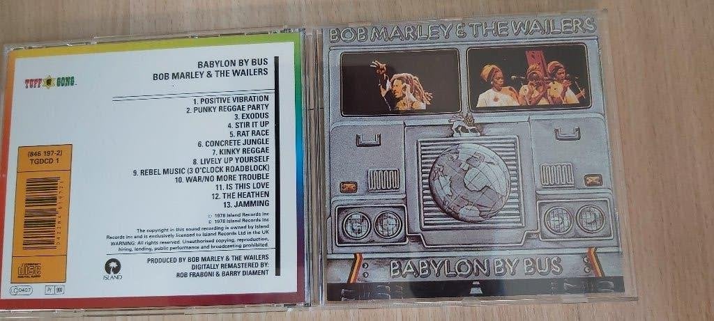 Bob Marley Babylon by Bus CD, Pop, Overige typen, Ophalen of Verzenden, Zo goed als nieuw