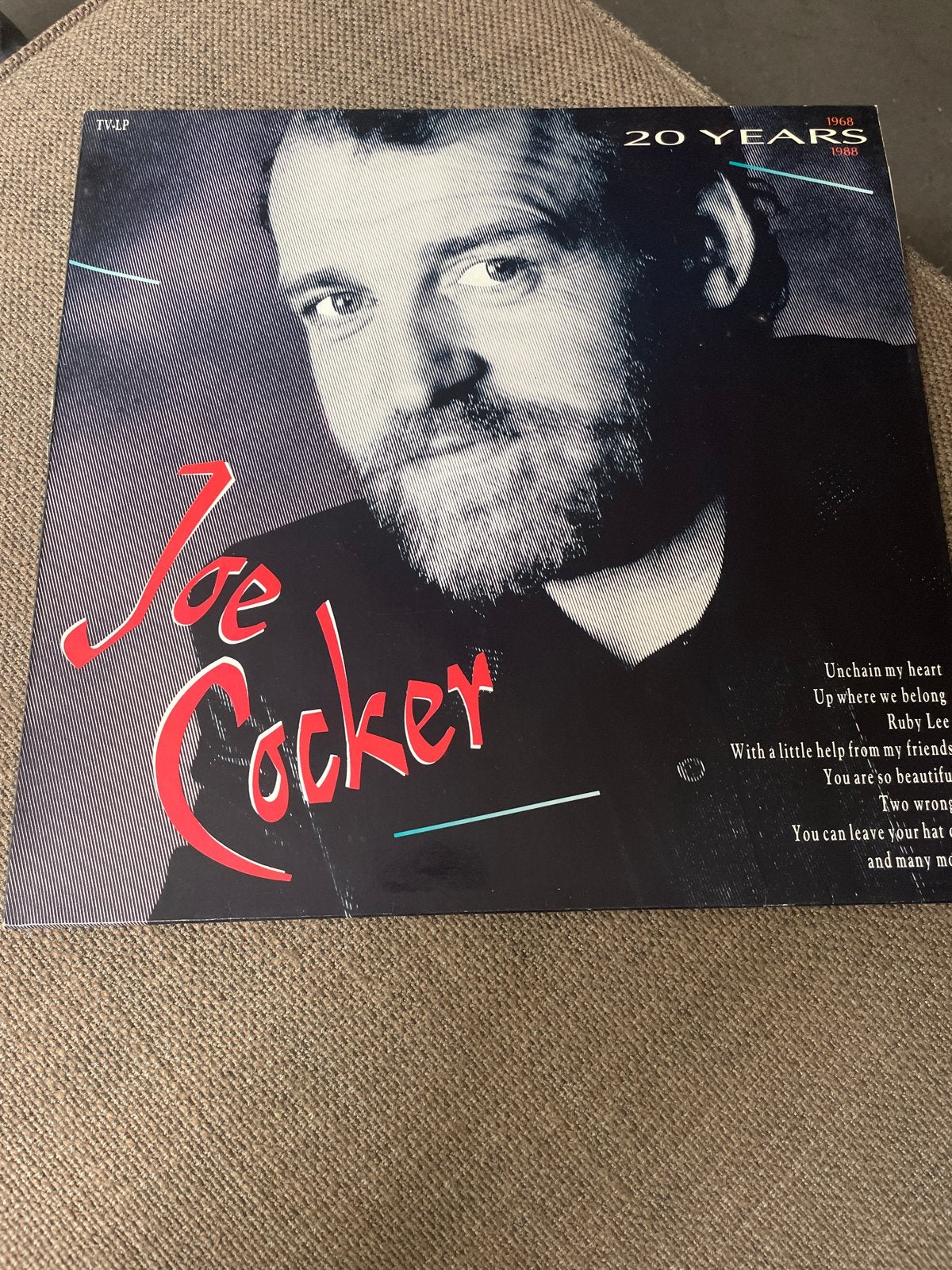 Joe Cocker - 20 Years (1968-1988) LP, Cd's en Dvd's, LP, Gebruikt, Pop, Ophalen of Verzenden