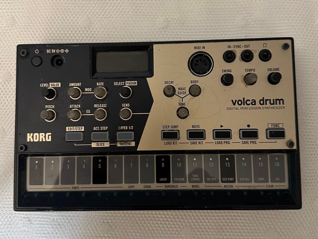 Korg Volca Drum digitale percussiesynthesizer., Muziek en Instrumenten, Ophalen of Verzenden, Zo goed als nieuw, Korg