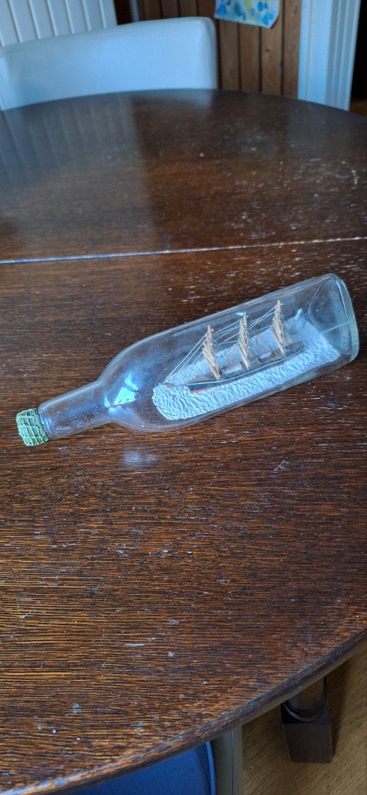 boot in fles, Ophalen, Zo goed als nieuw, 1:200 of kleiner