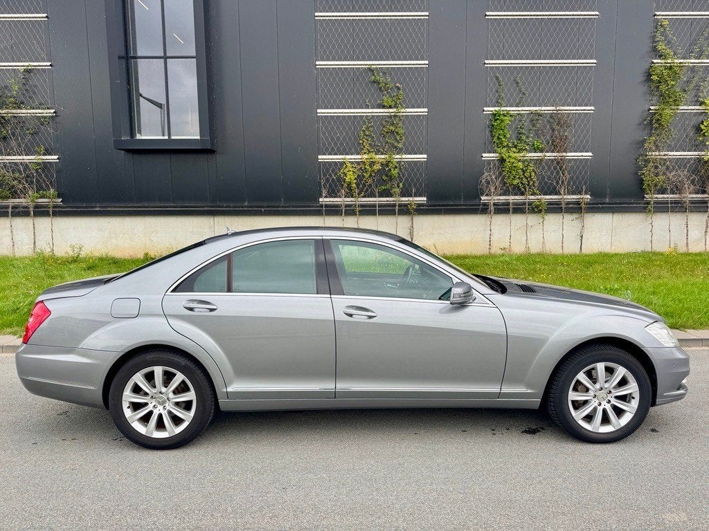 Mercedes-Benz S-Klasse 3.5 S350 AUT 4M 2010 Grijs, Auto's, Mercedes-Benz, Automaat, Zwart, 272 pk, Vierwielaandrijving