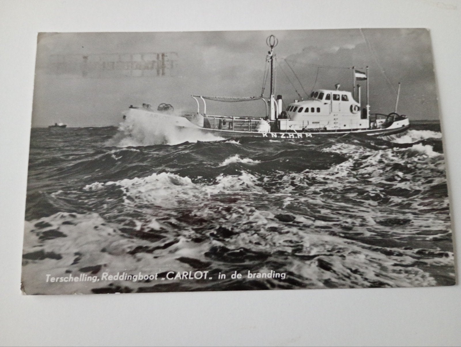 Terschelling Scheepvaart Reddingsboot 1967, Ophalen of Verzenden, 1960 tot 1980, Gelopen, Waddeneilanden
