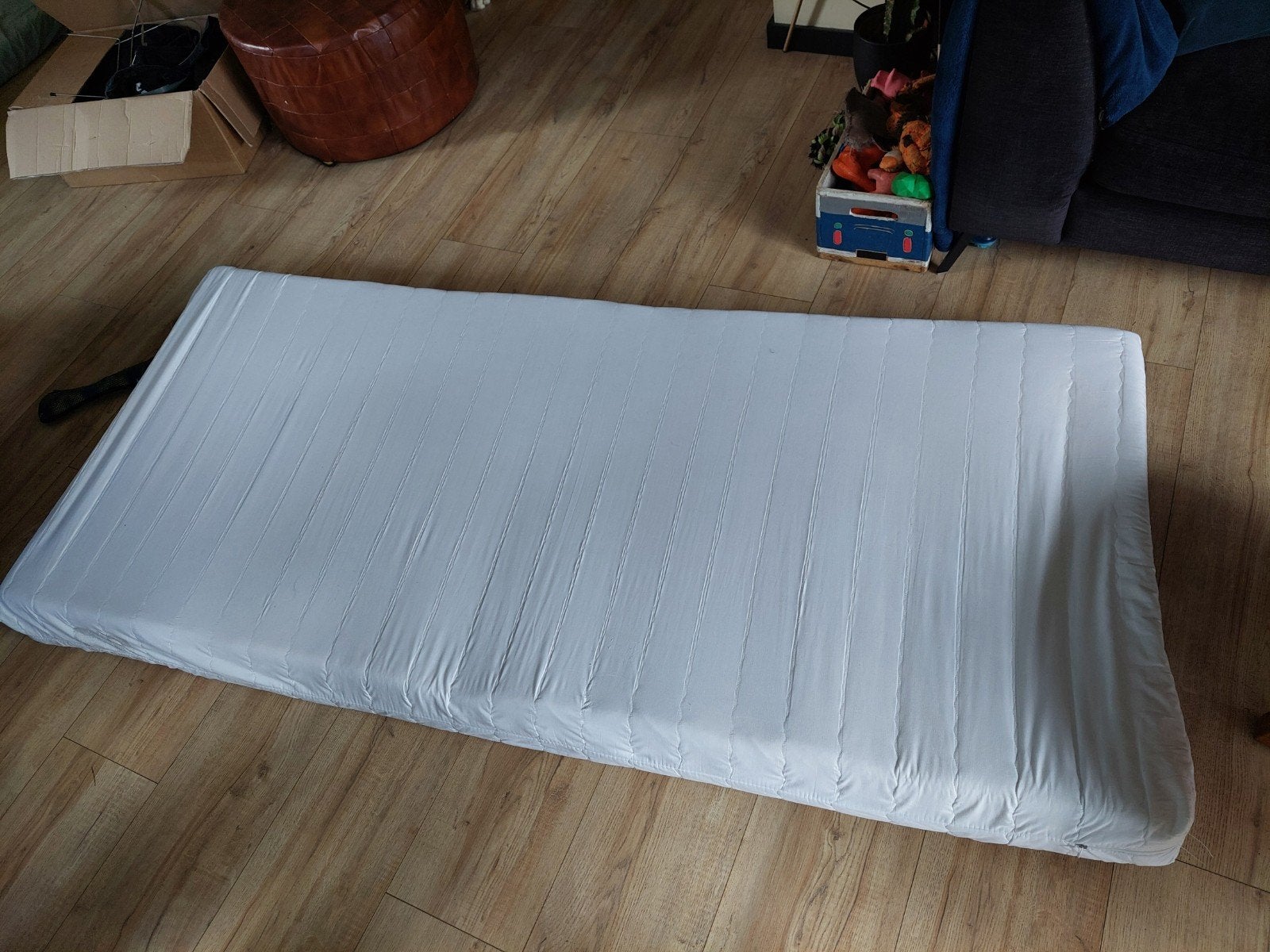 gratis 1 persoons matras 90x200, Huis en Inrichting, Ophalen, Gebruikt, 90 cm, Eenpersoons