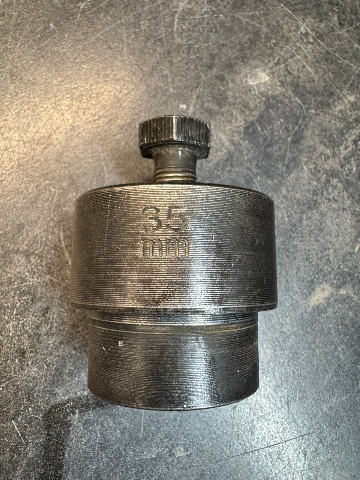 Gatensnijder/pons 35 mm - Zo goed als nieuw, Ophalen of Verzenden, Zo goed als nieuw, Snijgereedschap