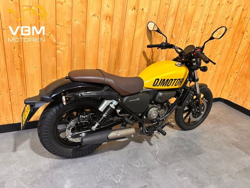 QJMOTOR SRV 125 SRV125 SRV-125 125cc a1 geschikt! rijklaar!, Motoren, Chopper, Bedrijf, Onbekend, 125 cc