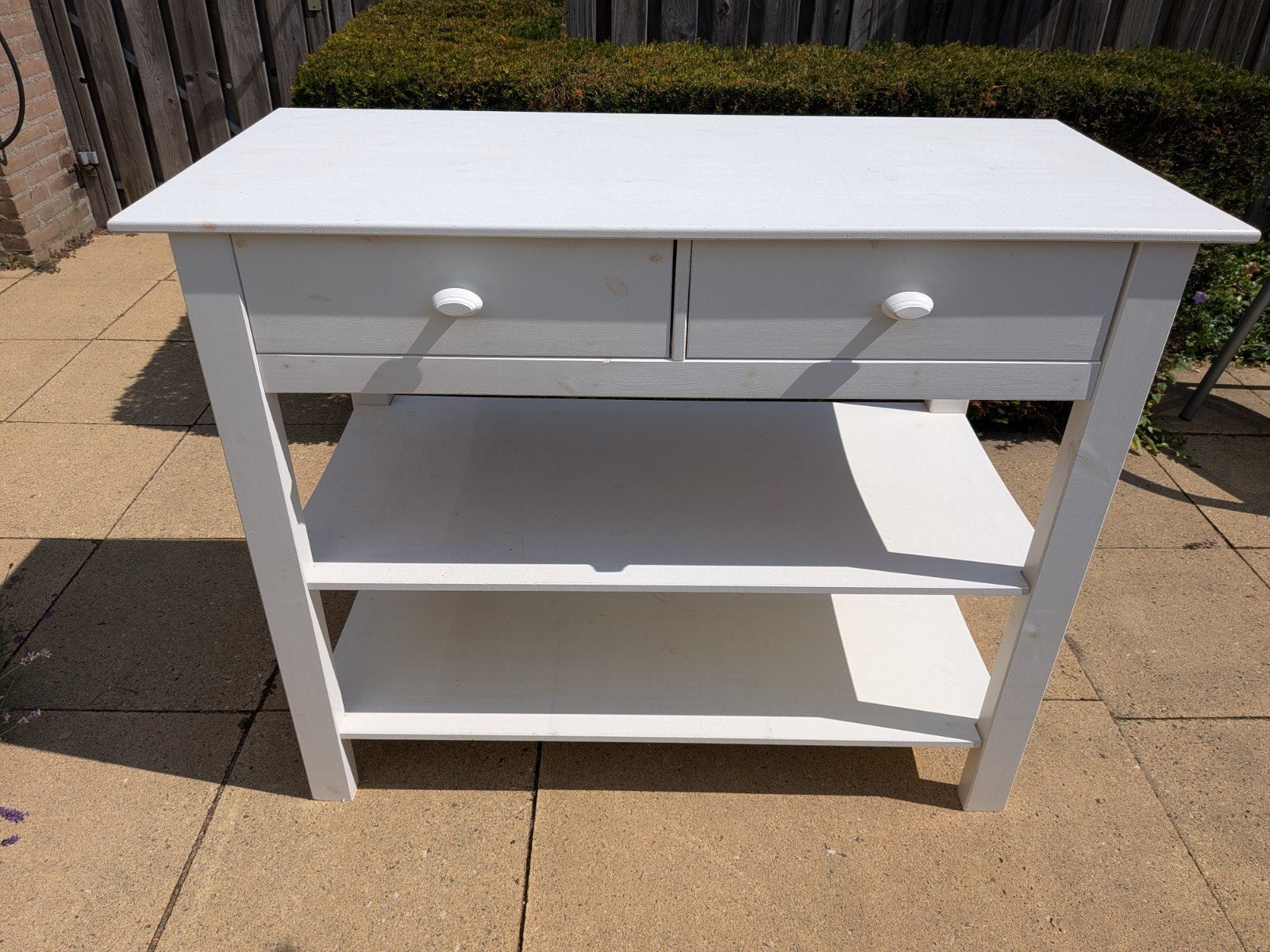 Commode/handige tafel met opbergruimte, Ophalen, Gebruikt, 50 tot 70 cm, 100 cm of meer