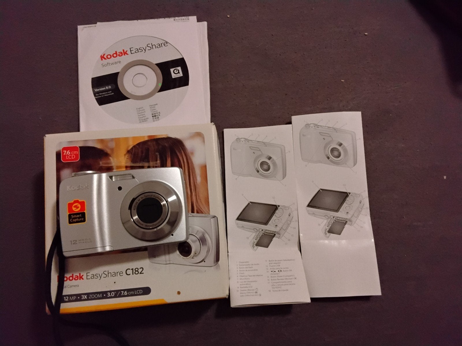Kodak EasyShare C182 Digitale Camera - Nieuwstaat, Audio, Tv en Foto, Fotocamera's Digitaal, Ophalen of Verzenden, Zo goed als nieuw