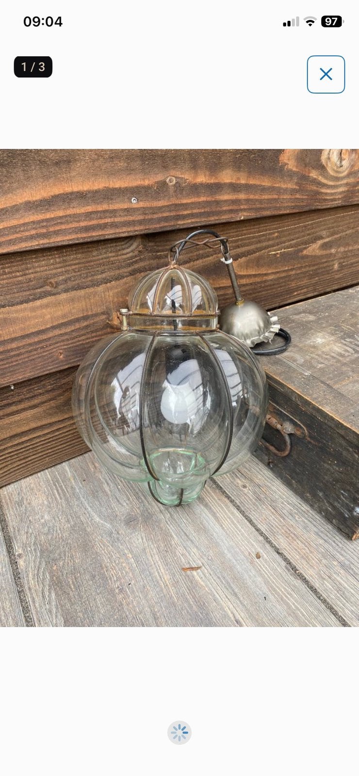 Venetiaanse lamp, Ophalen of Verzenden