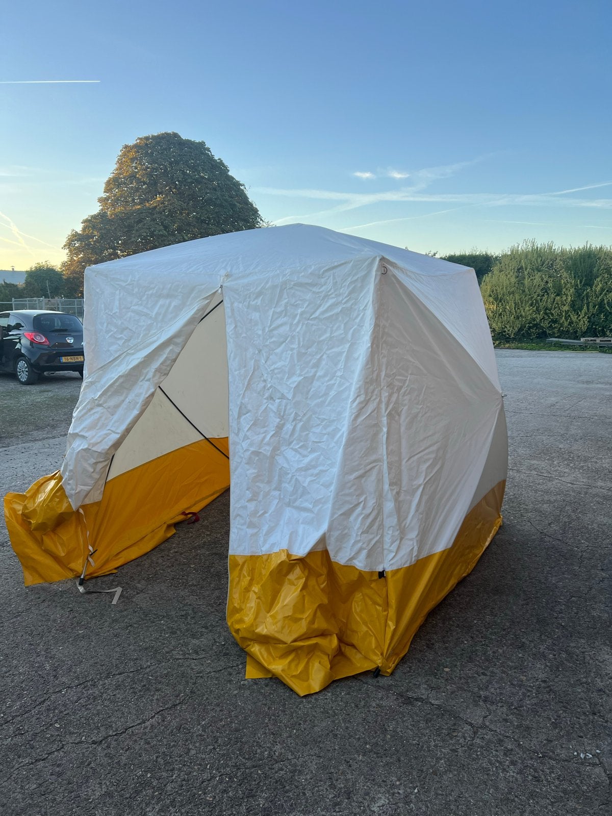 Karsten Tent Lastent 250.5S, Caravans en Kamperen, Ophalen, Gebruikt