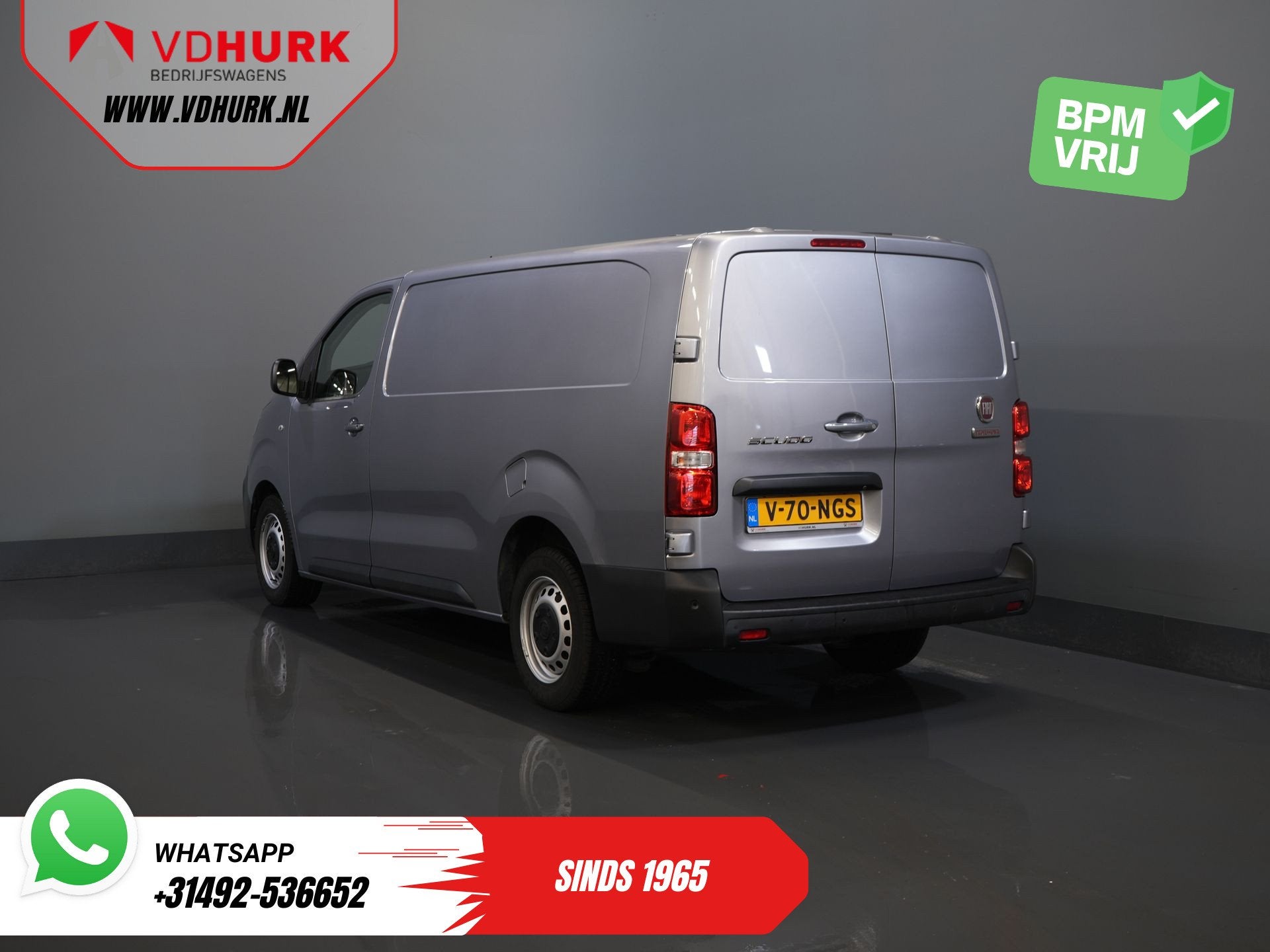 Fiat Scudo 2.0 MJ 145 pk L3 BPM VRIJ! (DEMO) Trekhaak/ Adapt, Auto's, Bestelauto's, Voorwielaandrijving, 145 pk, Stof, 4 cilinders