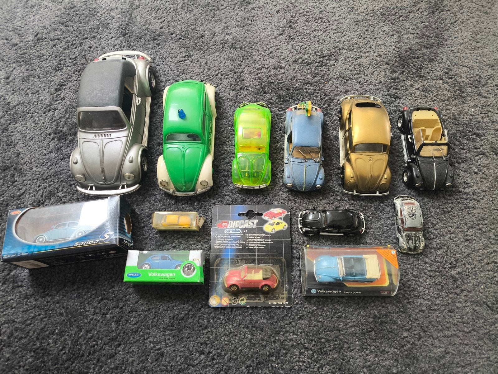 Partij Kever Modellen - Diverse Schalen en Merken, Hobby en Vrije tijd, Modelauto's | 1:43, Ophalen of Verzenden, Gebruikt, Auto