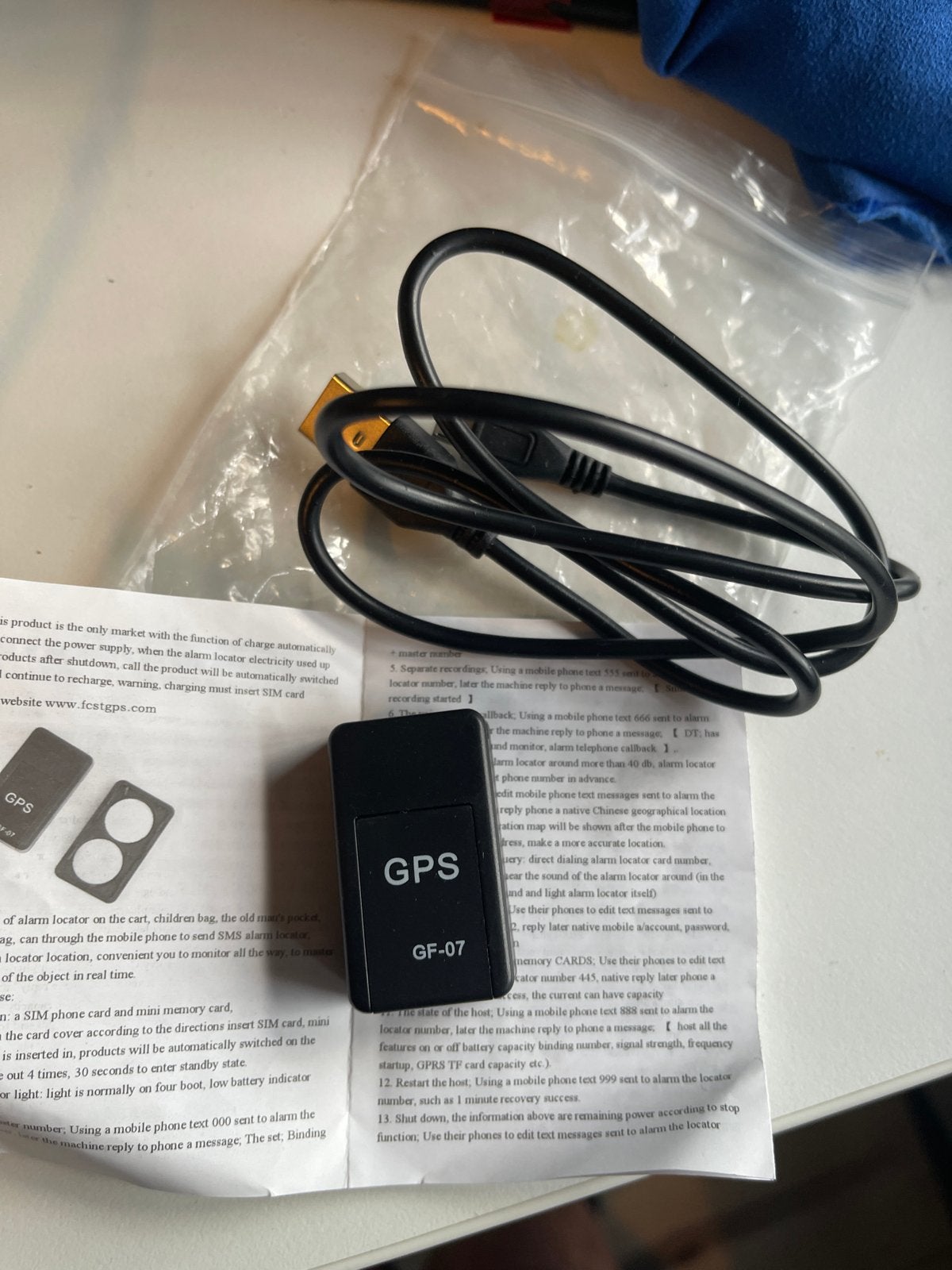 Mini GPS Tracker GF-07 - Nieuw in verpakking 3 stuks, Ophalen of Verzenden, Nieuw
