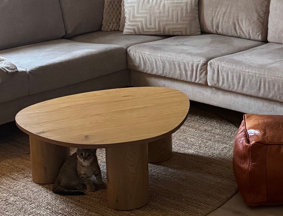 Salontafel jysk 90x90, Ophalen, Zo goed als nieuw